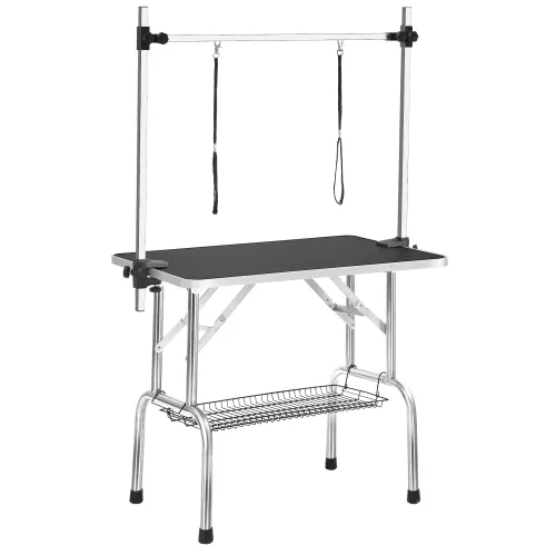 36 Inch Professional Dog Pet Grooming Table Adjustable Heavy Duty Portable view 2