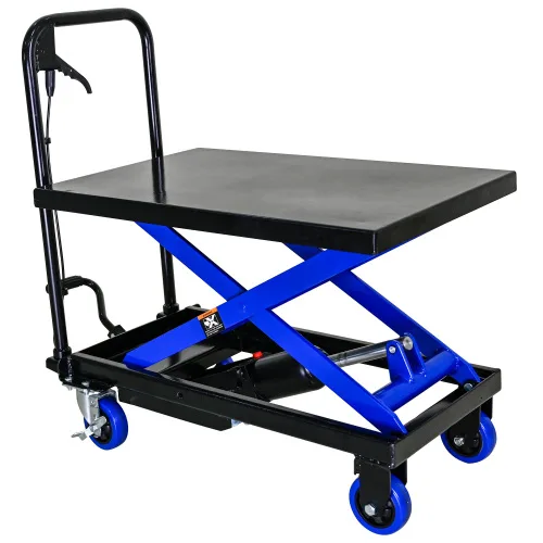 Hydraulic Lift Truck Used For Material Handling And Transportation view 3