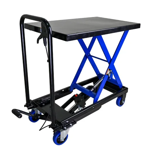 Hydraulic Lift Truck Used For Material Handling And Transportation view 2