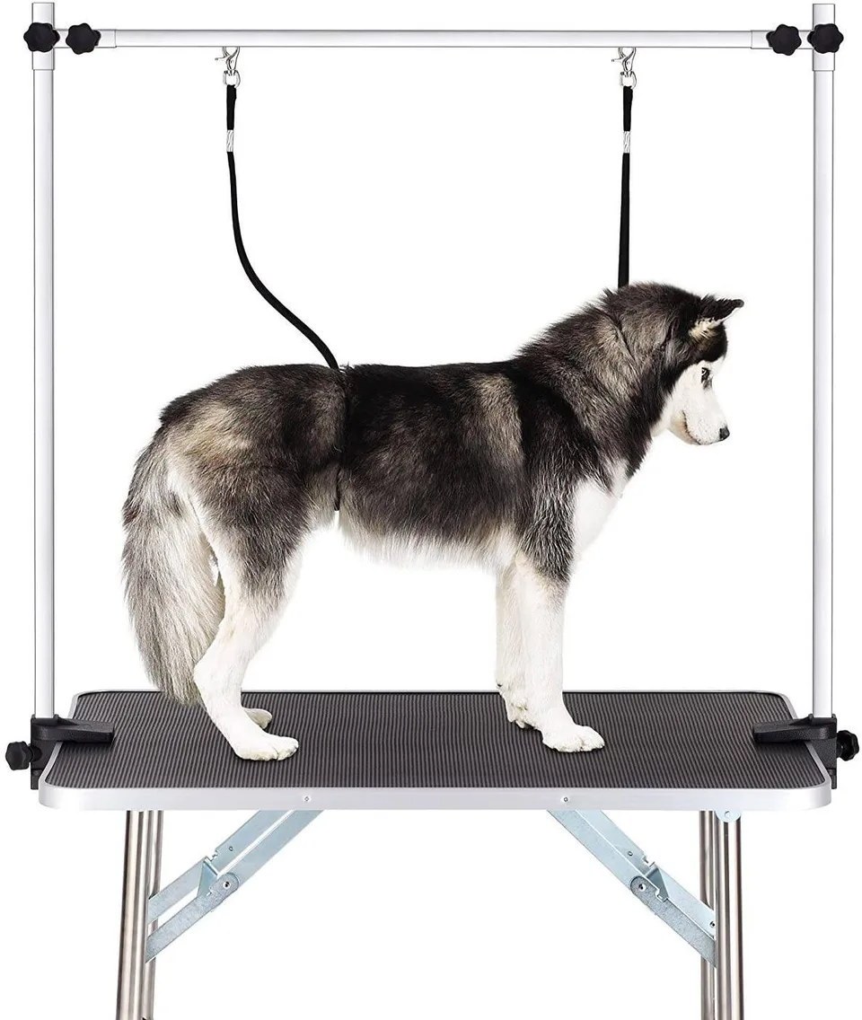 Portable Professional Dog Pet Grooming Table Adjustable Heavy Duty view 2