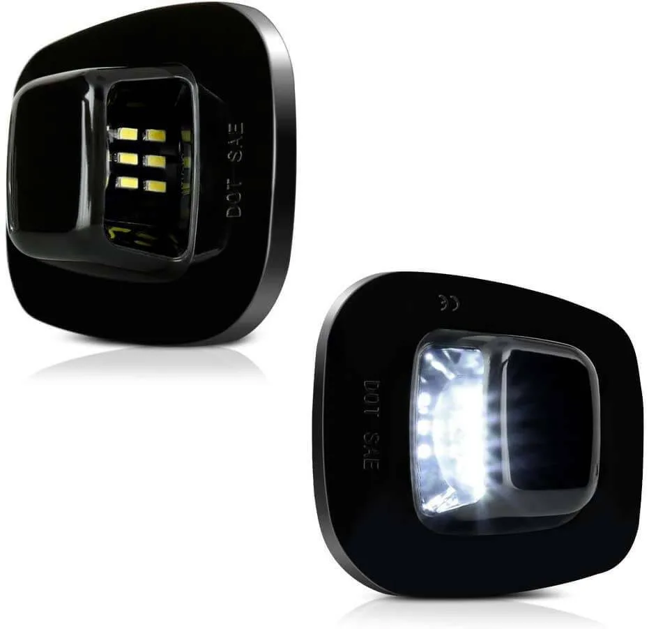 Rear LED License Plate Light Tag Lamp Assembly For Chevy GMC K1500 K2500 K3500 view 3