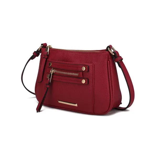 MKF Collection Essie Crossbody Handbag Vegn Leather By Mia K view 3