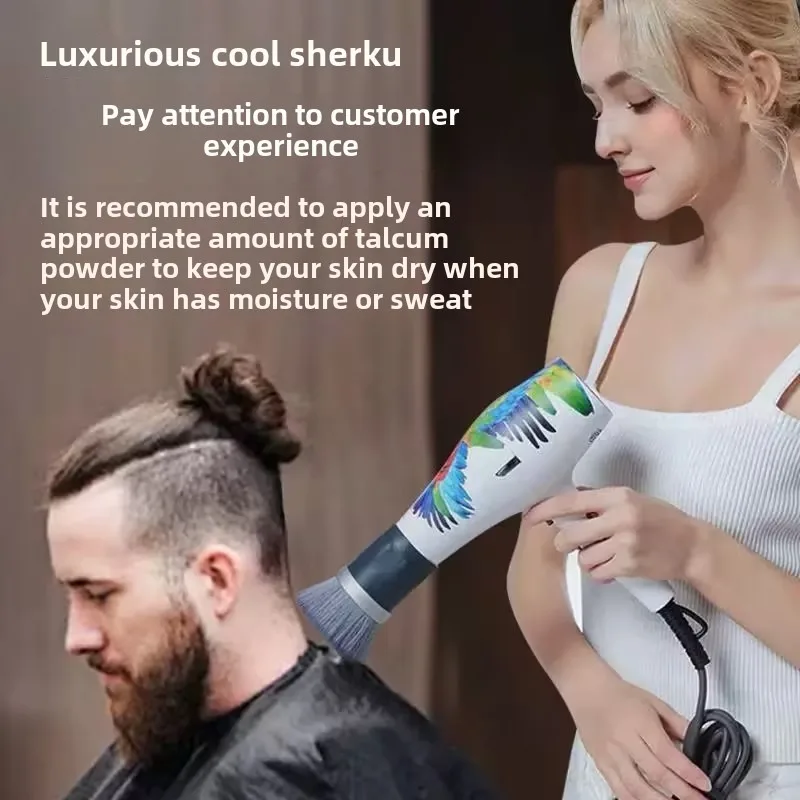 A Hairbrush For Hair Dryers. It Is A Hairbrush Used In Barbershops With Soft Bristles. It Is Compatible With Hair Dryers With A Diameter Of view 4