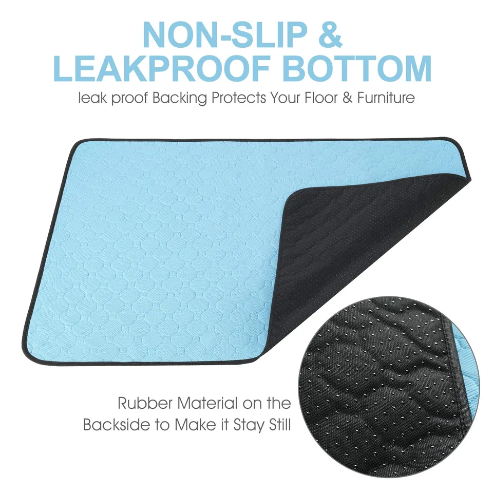 2-Pack Washable Pet Training Pads for Dogs & Cats view 3