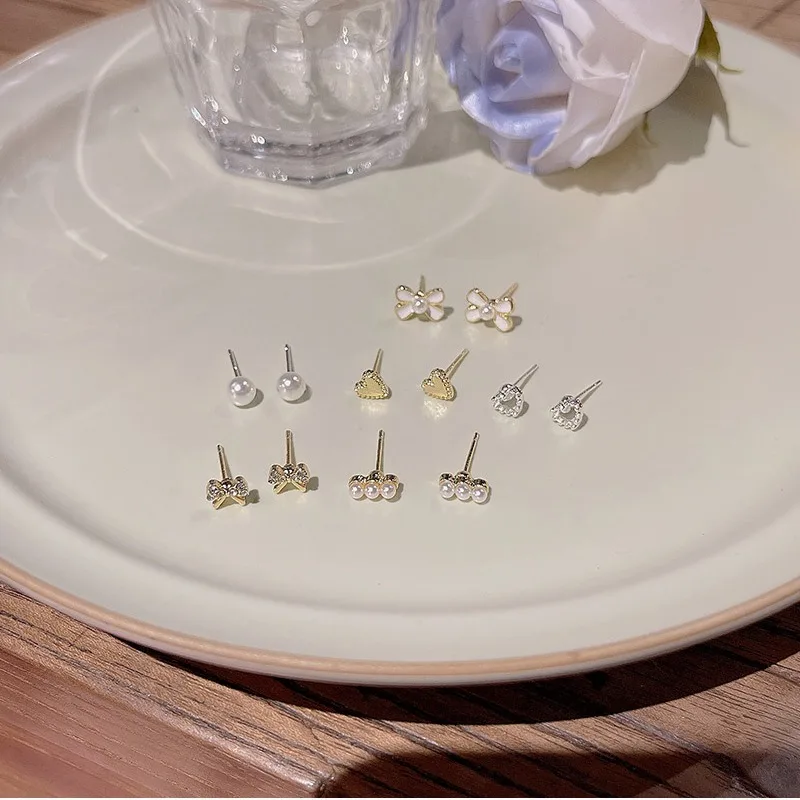 6-piece Set Of High-end And Simple Stud Earrings view 2