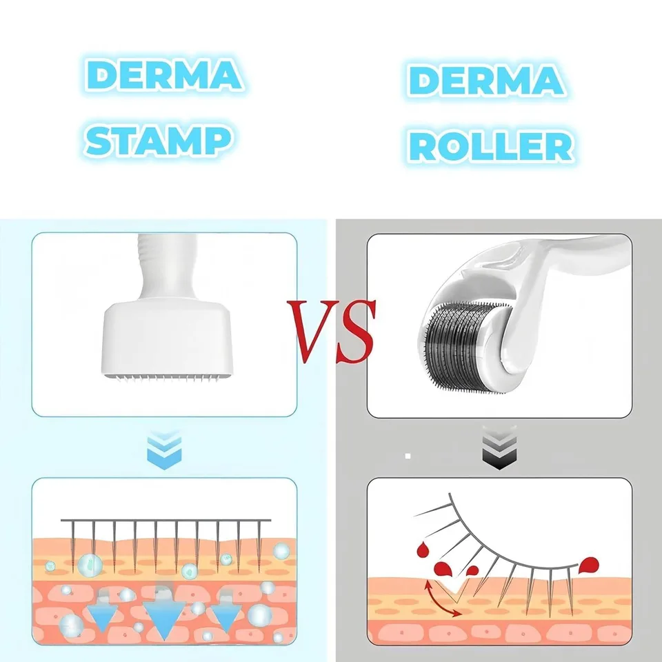 Microneedles Derma Roller Stamp 0.25 Mm, Micro Needle Skin Care Tool view 2