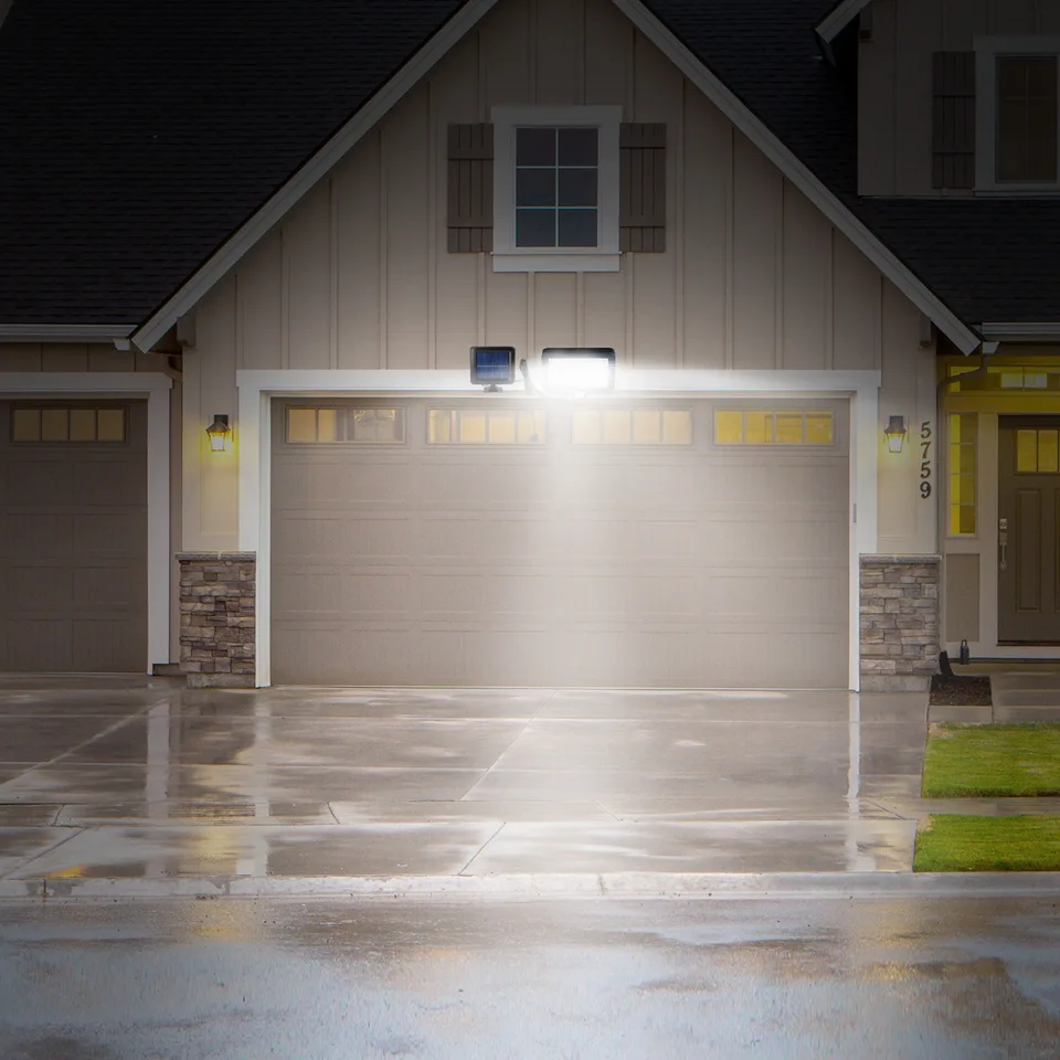 Solar Powered Wall Lights Outdoor Motion Sensor Lamp IP65 Waterproof Dusk To Dawn Sensor Light For Front Door Deck view 2