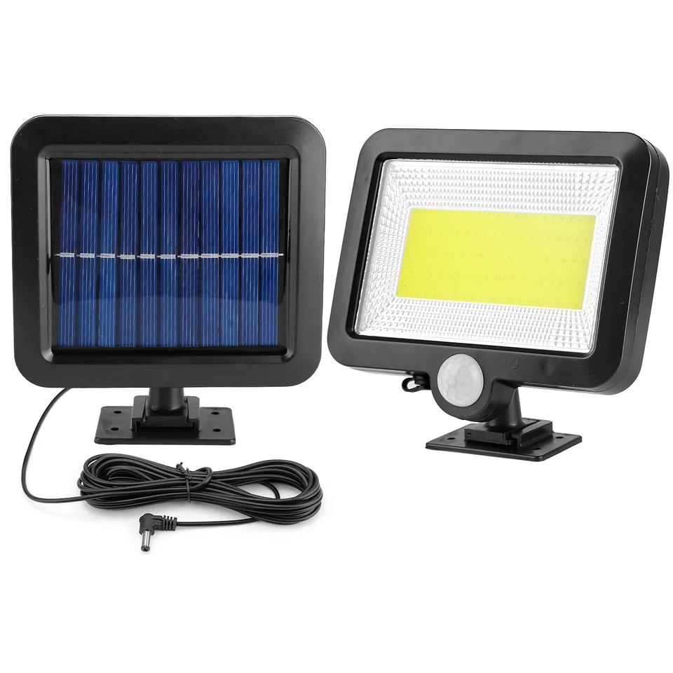 Solar Powered Wall Lights Outdoor Motion Sensor Lamp IP65 Waterproof Dusk To Dawn Sensor Light For Front Door Deck