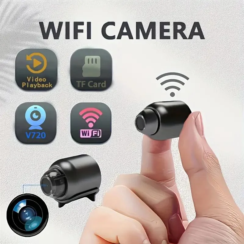 X5 Wireless Home Security Camera, 720P HD, WiFi Support, Magnetic Mount, USB Powered, IndoorOutdoor Universal, Built-in Battery, Magnetic Mount. view 2