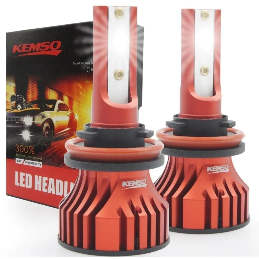 KEMSO 9006 HB4 LED Fog Light Bulbs For 2008 Infiniti G35 view 4