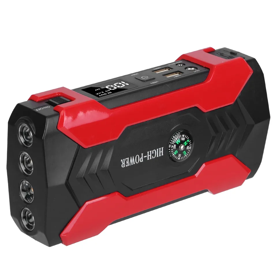 Ansicht 5 von Car Jump Starter Booster 800A Peak 28000m Ah 12V Battery Charger Up To 6.0L Gas Or 3.0L Diesel Engine With LCD Screen 4 Modes LED Flashlight