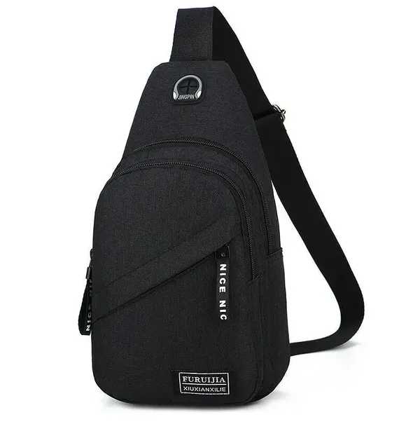 Men Women Sling Bag Chest Fanny Packs Cross Body Travel Sports Shoulder Backpack view 4