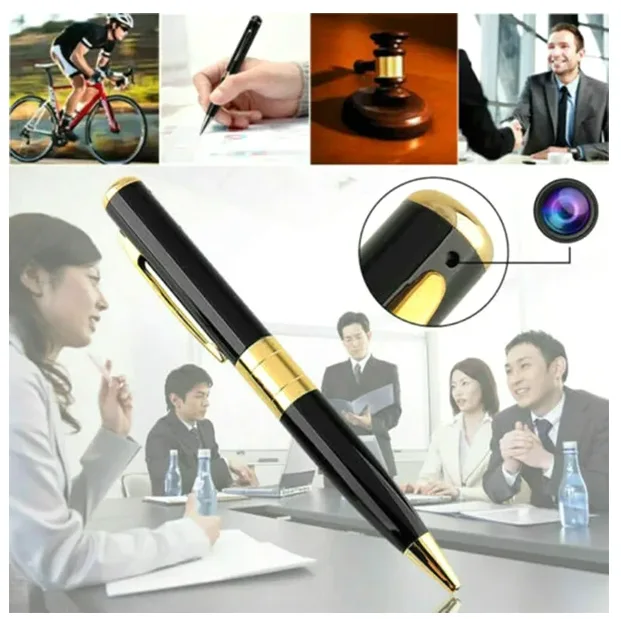 Pen Camera Cam Mini Hidden Pocket Audio Video Recorder DVR Security 1080P HD USA view 2