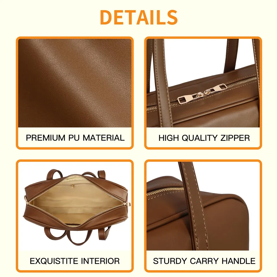 White Fashion Women's Shoulder Bag view 2