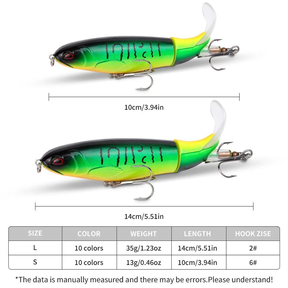 5-piece Set 13g 10cm Top Pencil Spinning Tail Hard Bait Freshwater Sea Bass Trout Lure view 4