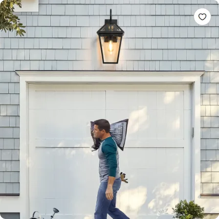 21inch 1 Pack Outdoor Wall Lantern Light Modern Black Metal & Clear Glass Sconce For Porch, Patio, And Garden Lighting Bulb Not Included view 3
