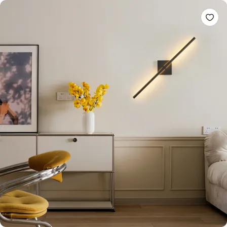 28 2-Pack Modern LED Wall Sconce, Minimalist Indoor Wall Light Fixtures, Black Matte Finish For Living Room, Bedroom, Hallway, Hotel, And view 4