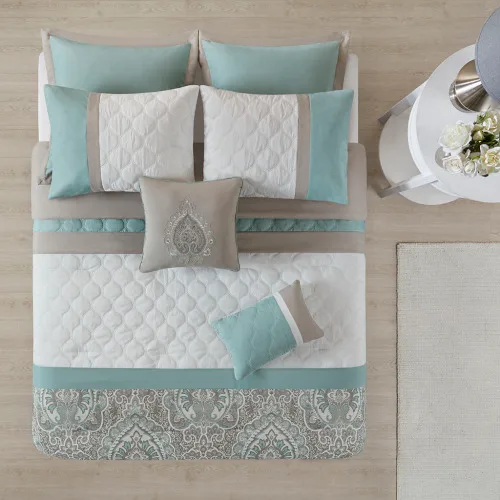 Queen 8 Piece Comforter Set view 3