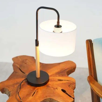 New Design Small Modern Stylish Desk Lamp In Stock In The United States,Easy To Install For Bedside Table Lamp, Night Light, Study Lamp, Arcus Paniz Simple Table Lamp With Cylinder Shade 110V view 4