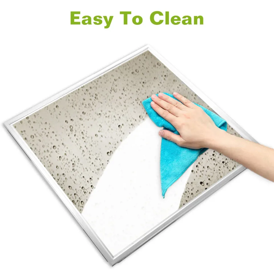 LED Panel Light 5800LM 7000K Ceiling Lighting 150W Equivalent LED Troffer Recessed Edge-Lit view 2