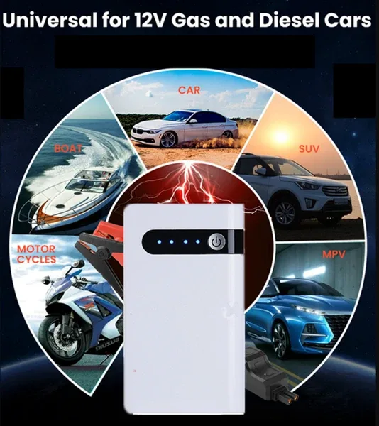 20000m Ah Car Starter Booster Jumper Box Power Bank Battery Charger Portable view 4