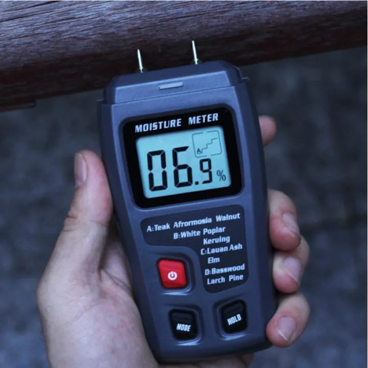 Digital LCD Wood Meter Detector Tester Wood Firewood Paper Cardboard view 3