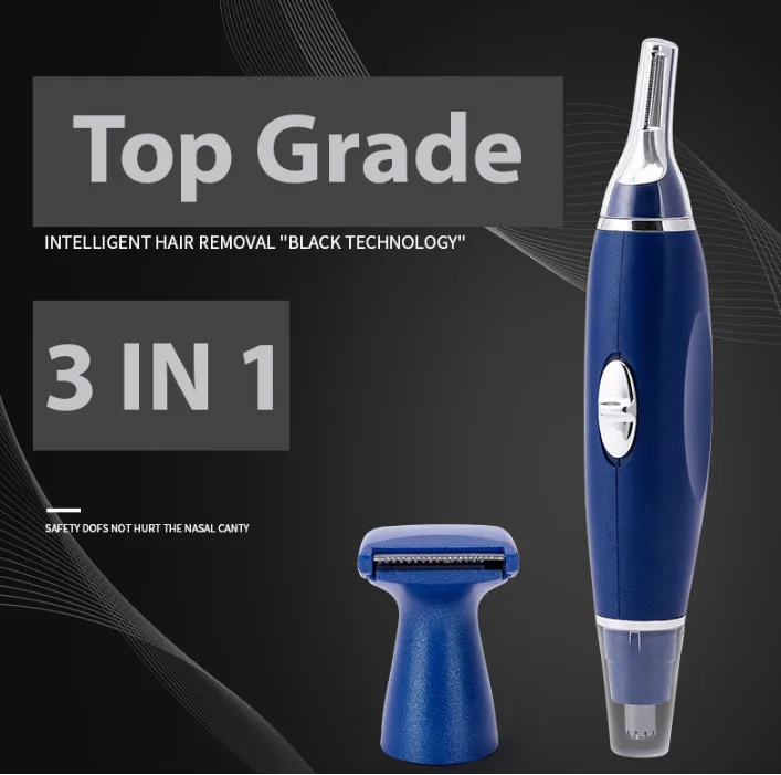 Electric Ear Beard Nose Hair Trimmer Eyebrow Mustache Remover Shaver Clipper New view 4