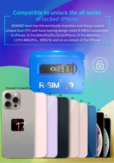 R-SIM19 NEW QPE Stable Unlock SIM Card For  15 Plus 14 13 Pro Max 12 IOS17 view 2