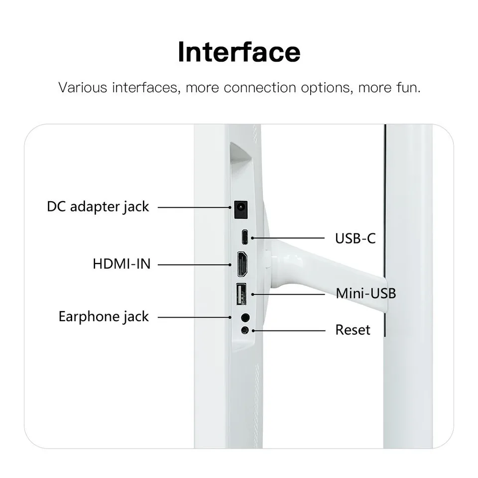 24 Inch Touch Screen 8-core CPU Android OS 128GB Rotation Monitor Built-in Battery With 13MP Camera Rollable Smart Portable TV view 2