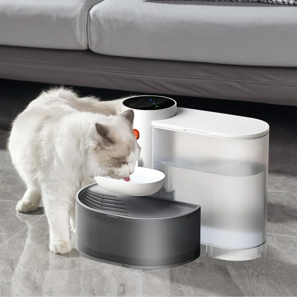 1 Pc Smart Pet Water Fountain Automatic Cat Water Dispenser 3L Cordless Rechargeable Dog Water Fountain Self-Refill With 3 Adjustable Volume view 3