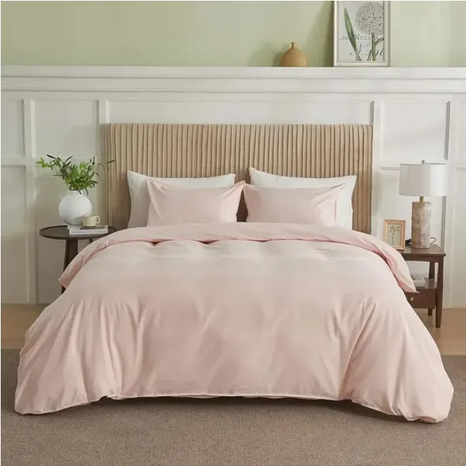 Serta Simply Clean Pleated Duvet Cover Queen view 3
