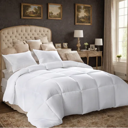 Polyester Brushed Single Quilt With Microfiber Filling, Down Alternative, OKO-100 Certified, CPC Children's Certified, Shipped Via Amazon view 3
