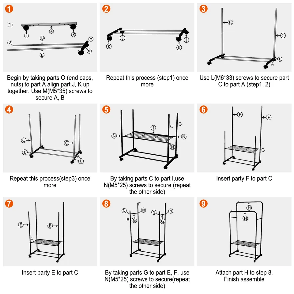 1 Pc Garment Hanging Rack Clothing Hanging Rail Pillow Shoe Display Organizer Stand Rolling Wheel Clothes Organizer view 2