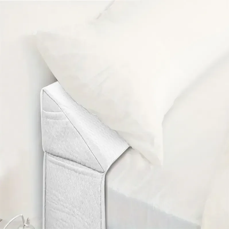 Air Layer Fabric Gap Pillow Diamond-shaped Pocket137x24.5x15cm view 4