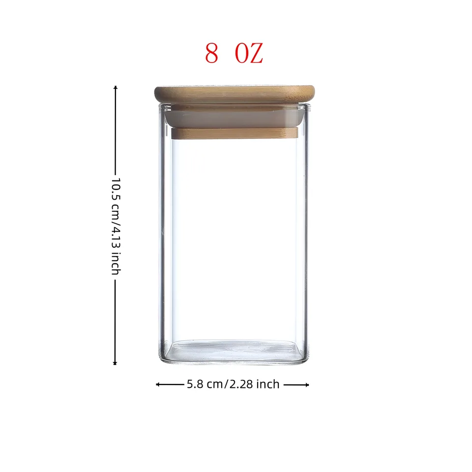 12 Pcs Square Spice Jars With 72 Stickers, Kitchen Pepper Jars For Salt Seasoning view 4