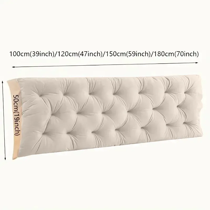 Headboard Pillow Length 1.8m, 3 Colors view 4