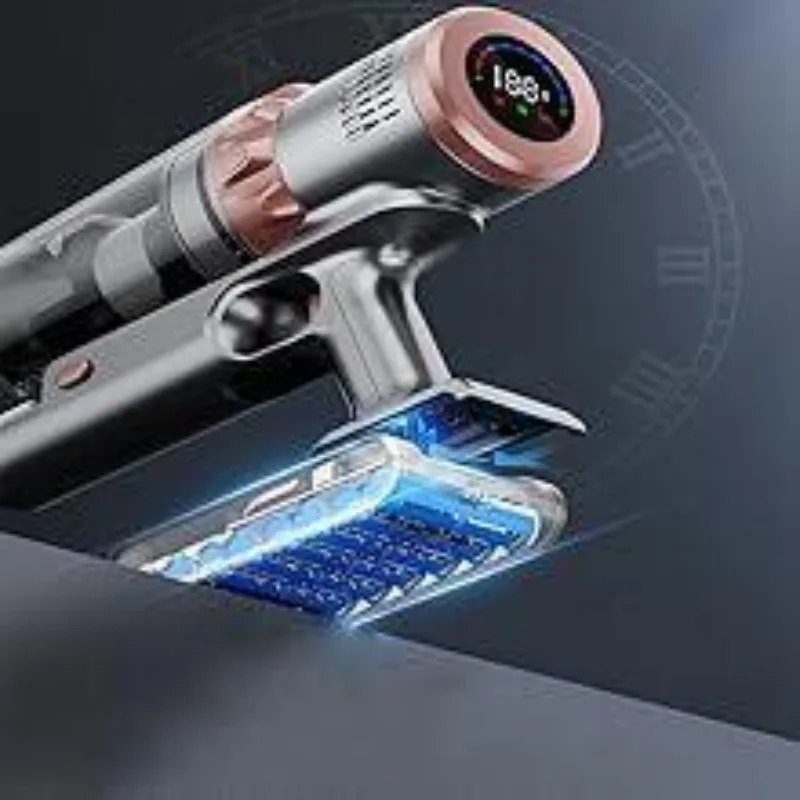 45KPa Strong Suction Power Wireless LED Touch Display 60 Minutes Of Battery Life Home Lightweight Handheld Pet Hair Vacuum Cleaner view 3