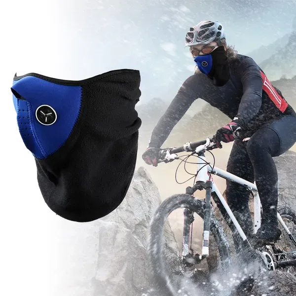 Half Face Mask Breathable Windproof Dustproof Neck Warmer For Bike Motorcycle Racing view 2
