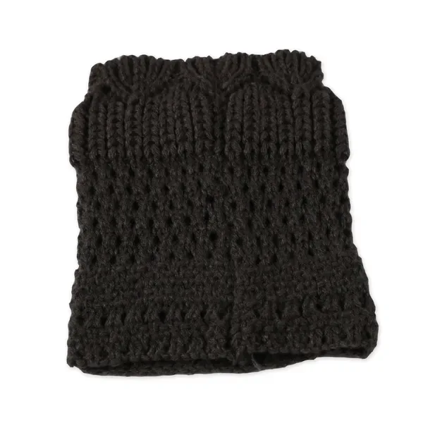 Women Winter Crochet Knit Leg Warmers view 2