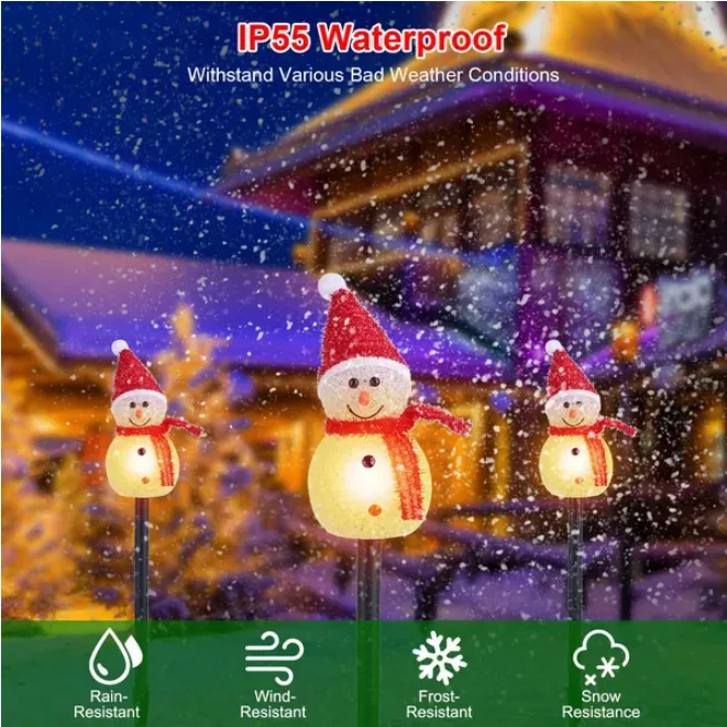 IP55 Waterproof Santa Landscape Light view 3