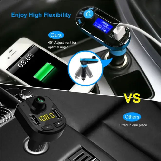 Car Mounted Wireless FM Transmitter view 3