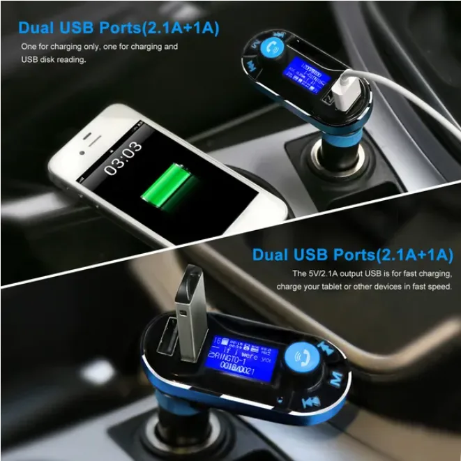 Car Mounted Wireless FM Transmitter view 2