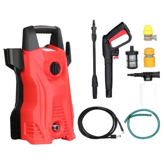Electric High Pressure Washer 3000PSI Max 2.6GPM Powerful Car Washer Pressure Cleaner With Adjustable Spray Nozzle Soap Dispenser IPX5 Waterproof For Patio Garden Driveway