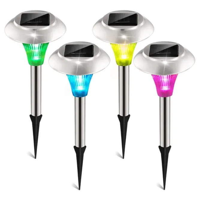 4 Packs Solar Garden Lights