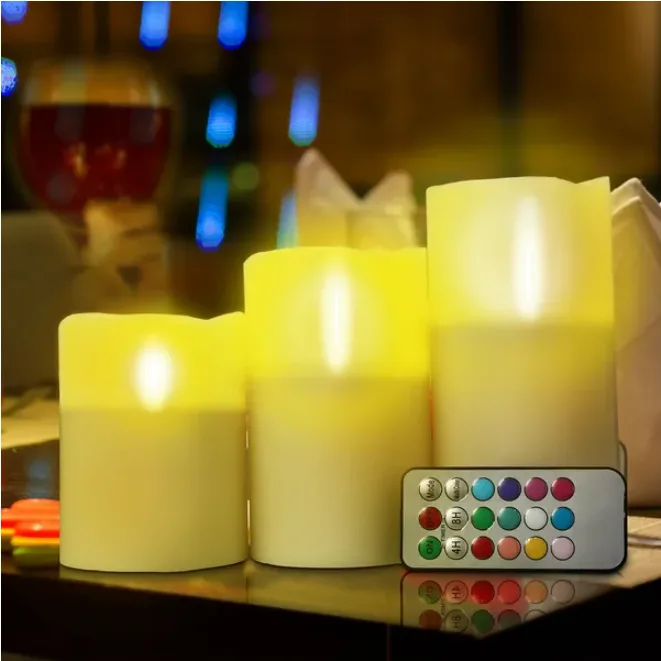 Wireless Battery Powered LED Flashing Candle view 4