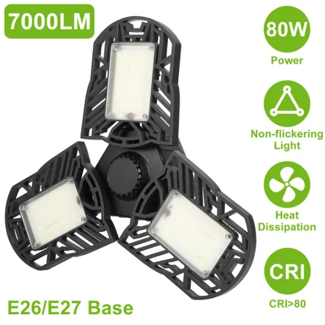 Deformable LED Ceiling Mounted Workshop Light view 2