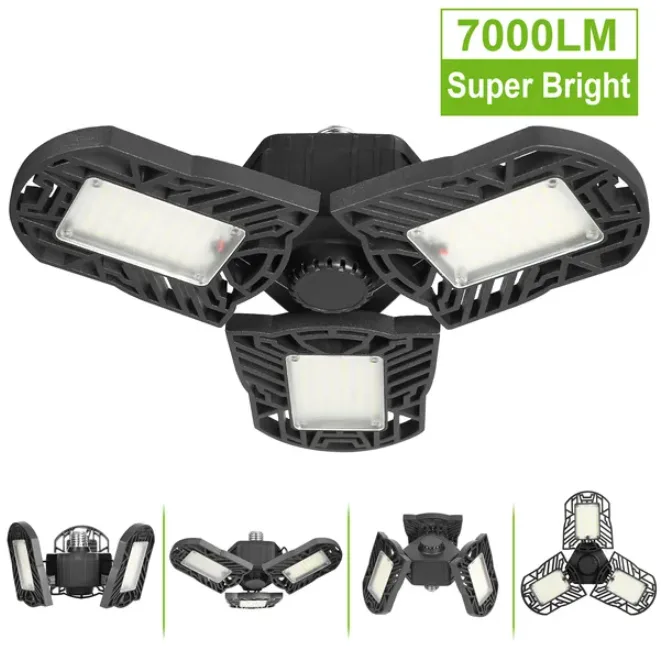Deformable LED Ceiling Mounted Workshop Light