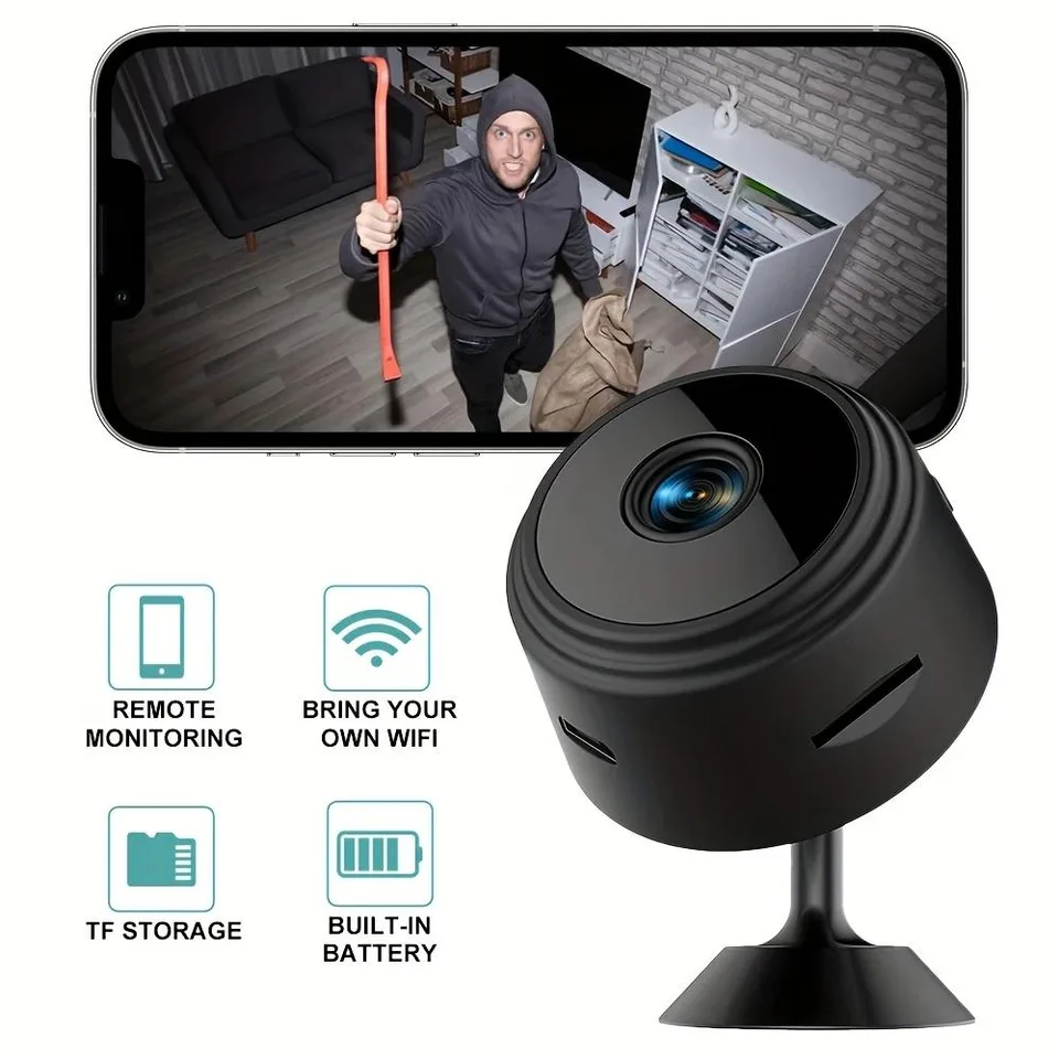 HD Surveillance Camera, Remote Mobile Viewing, Easy Installation, Suitable For Home Use,Free Shipping Is Not Available For Some Addresses We Recommend Contacting Us Before Placing Your Order. view 3