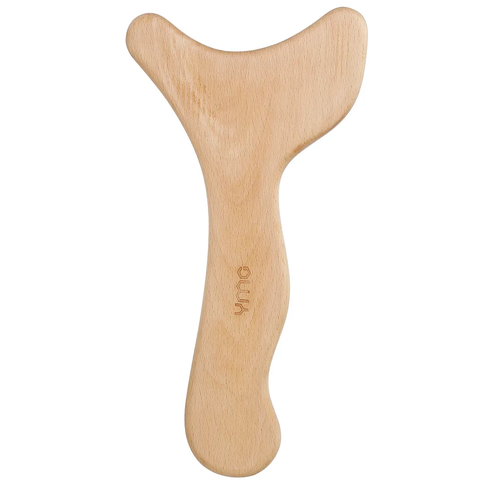 1 Pc Wood Therapy Massage Tool Lymphatic Drainage Paddle Wooden Scraping Tools Therapy Massager Body Sculpting Tool view 2