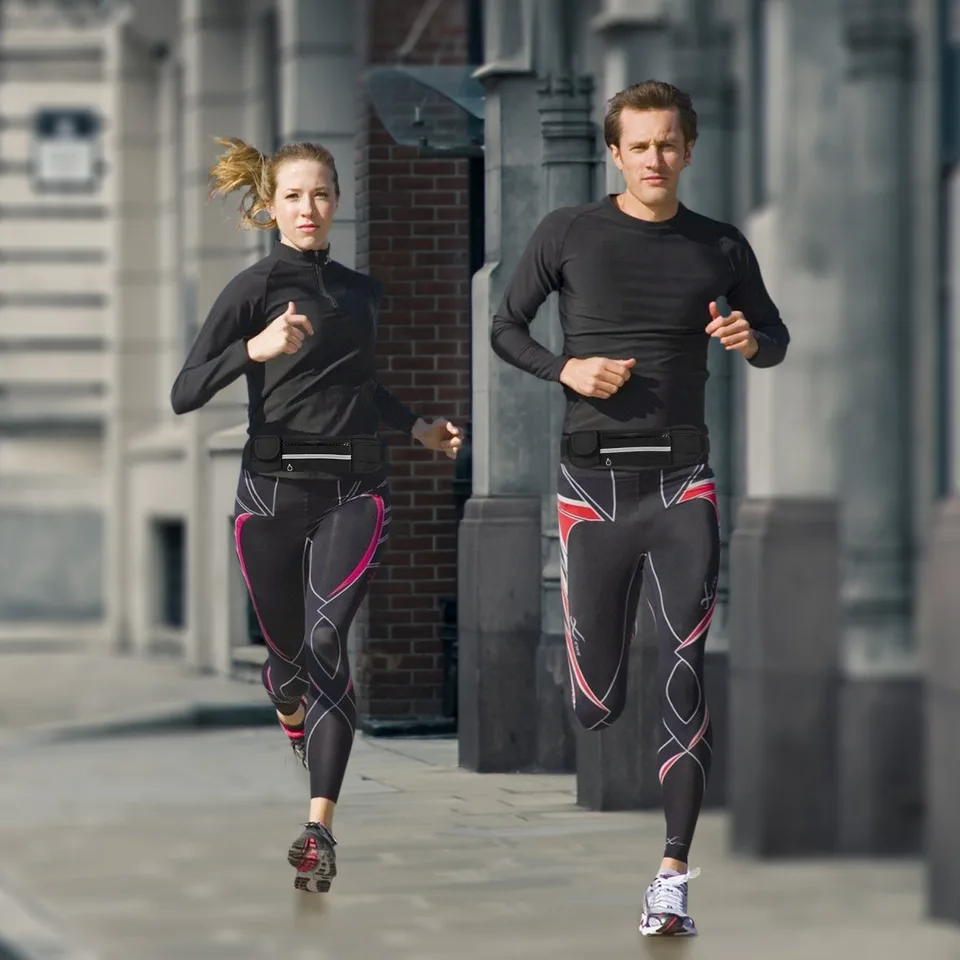 1Pc Sports Waist Bag Running Belt Pack Waterproof Adjustable Waist Pouch view 2
